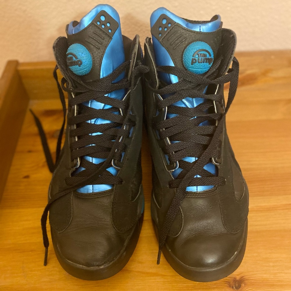 Shaq Attaq Reebok Black Sneakers